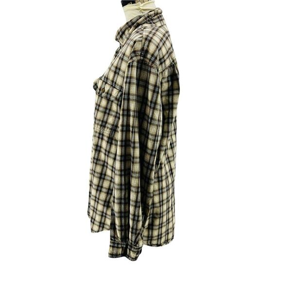 Carhartt Fort Plaid Button Front Relaxed Fit Shirt Men Size Large - Picture 5 of 10